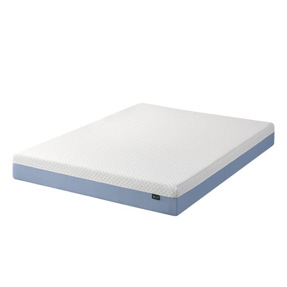 ZINUS 8 Inch Cooling Essential Memory Foam Mattress [New Version], Full, Fiberglass Free, Medium Feel, Cooling Airflow Memory Foam, Certified Safe Foams & Fabric, Mattress in A Box White 8" Cooling New Small Box