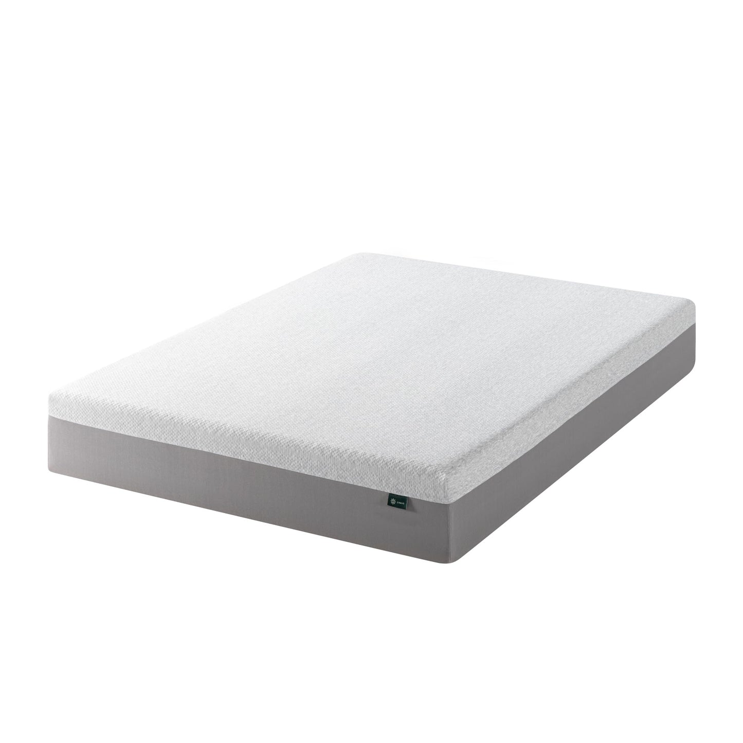 ZINUS 10 Inch Ultima Memory Foam Mattress [New Version], Full, Fiberglass Free, Medium Firm Feel, Breathable Airflow Memory Foam, Certified Safe Foams & Fabric, Mattress in A Box White Smooth Comfort (New Small Box)