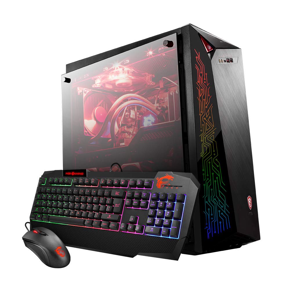 MSI Infinite X Plus 9SF-270US Enthusiast Gaming Desktop GeForce RTX 2080 Ti 11G Intel Core i9-9900K 32GB 512GB SSD + 2TB HDD Windows 10 Pro VR Ready + KB and Mouse RTX 2080 Ti 11G | i9-9900K | 512GB+2TB