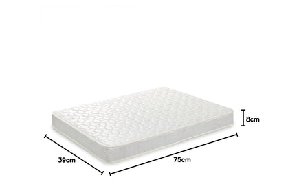 Zinus Classic 8 Inch Tight Top Pocketed Spring Mattress, Pressure Relieving Comfort Foam and iCoil Pocketed Springs, CertiPUR-US Certified, Twin Size, Bunk Bed Mattress