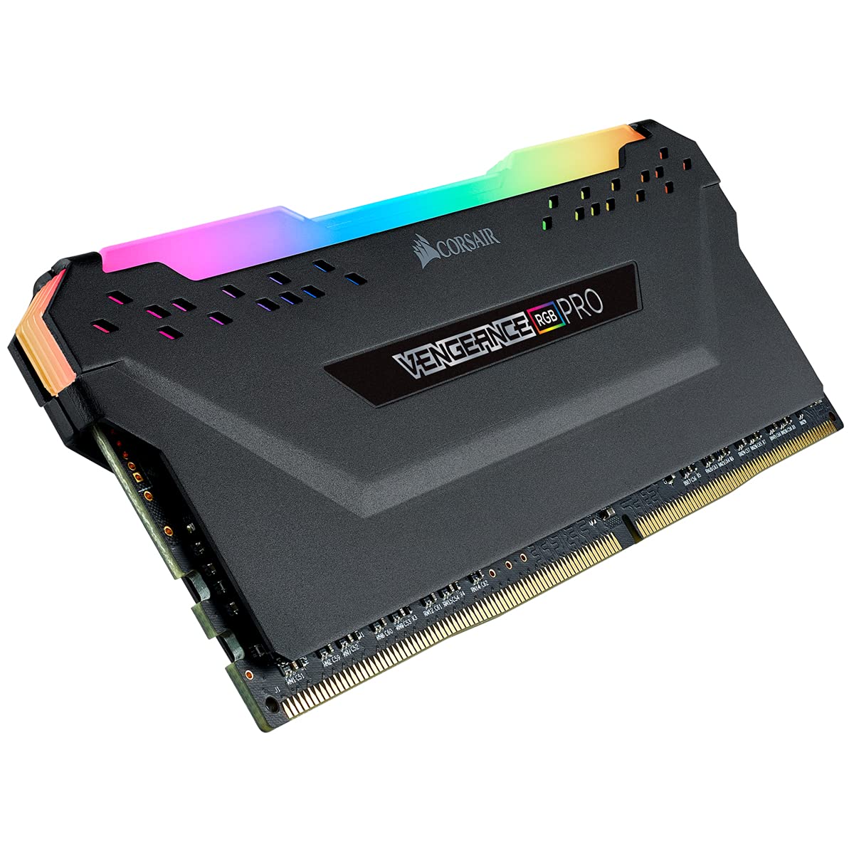 Corsair Vengeance RGB Pro 64GB (4x16GB) DDR4 3000 (PC4-24000) C16 Desktop Memory – Black