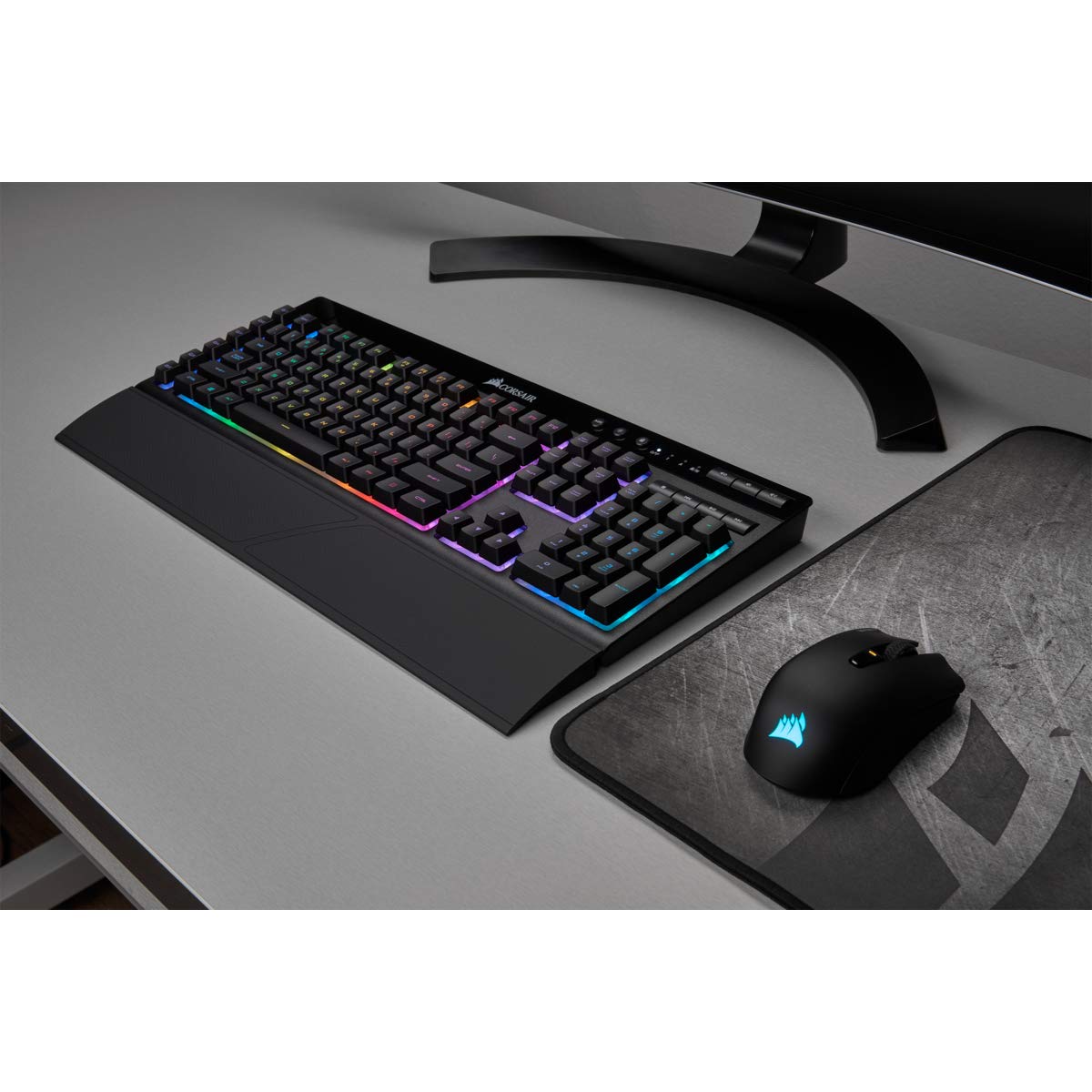 Corsair K57 RGB Wireless Gaming Keyboard + Dark CORE RGB PRO Wireless Gaming Mouse (18000 DPI)