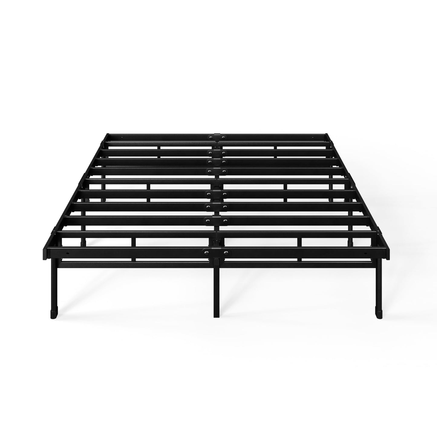 Zinus King Bed Frame - Justin 14 Inch SmartBase® Metal Bed Frame - Steel Slat Support, No Box Spring Needed, Underbed Storage Space, Easy Assembly, 5 Year Warranty, King Size