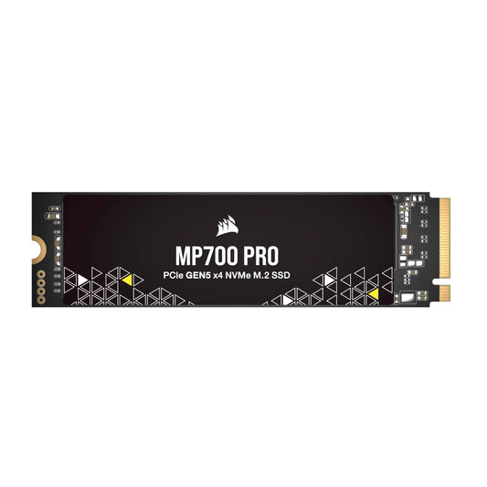 Corsair MP700 PRO 2TB M.2 PCIe Gen5 x4 NVMe 2.0 SSD – M.2 2280 – Up to 12,400MB/sec Sequential Read – High-Density TLC NAND – Black