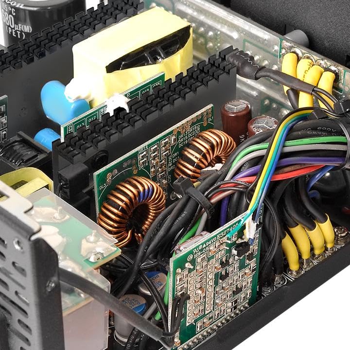 Thermaltake Toughpower Grand RGB 850W 80+ Gold Smart Zero 256-Color RGB Fan Fully Modular Power Supply 10 YR Warranty PS-TPG-0850FPCGUS-R