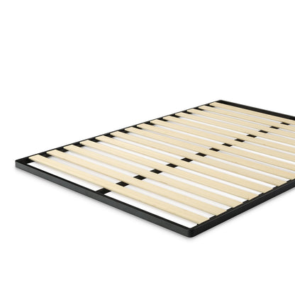 Zinus Deepak Easy Assembly Wood Slat 1.6 Inch Bunkie Board / Bed Slat Replacement, King Modern