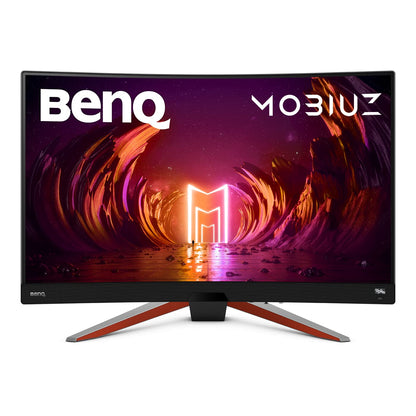 BenQ Mobiuz EX2710R 27 Inch QHD 1440p VA 1000R 165 Hz Curved Gaming Computer Monitor with Dual Speakers and Subwoofer, Gaming Color Optimizer, Freesync Premium Pro, Eye-Care Tech, HDMI and HDRi Tech 165 Hz | QHD | Curved VA