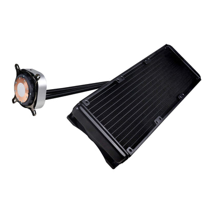 EVGA CLC 360mm All-in-one RGB LED CPU Liquid Cooler, 3X FX12 120mm PWM Fans, Intel, AMD, 5 Yr Warranty, 400-Hy-CL36-V1 CL36