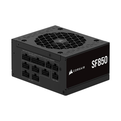 CORSAIR SF850 (2024) Fully Modular Low Noise 80 Plus Platinum ATX Power Supply – ATX 3.0 Compliant – PCIe 5.0 Ready – SFX-to-ATX Bracket Included – Black SF (ATX 3.1 & PCIe 5.1) 850 Watts