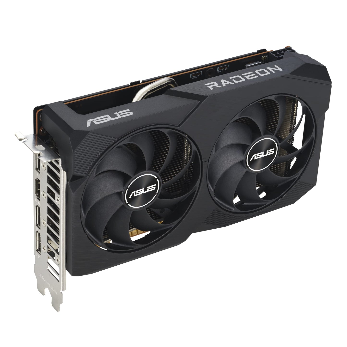 ASUS Dual Radeon™ RX 7600 OC Edition 8GB GDDR6 Graphics Card (PCIe 4.0, 8GB GDDR6, HDMI 2.1, DisplayPort 1.4a, 2.5-slot Design, Axial-tech Fans, GPU Tweak III)