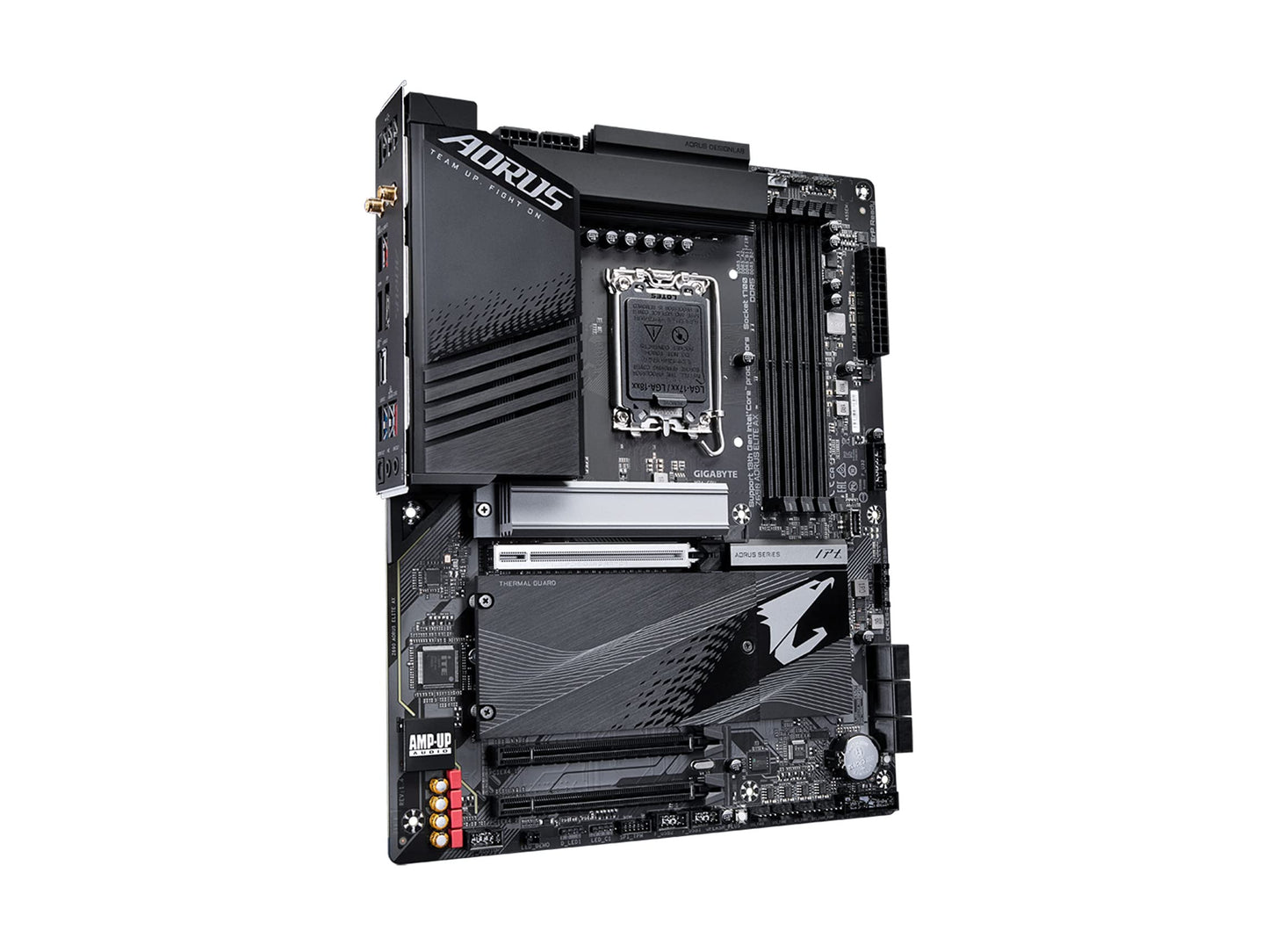 GIGABYTE Z690 AORUS Elite AX (LGA 1700/ Intel Z690/ ATX/ DDR5/ Quad M.2/ PCIe 5.0/ USB 3.2 Gen2X2 Type-C/WiFi 6/2.5GbE LAN/Gaming Motherboard)