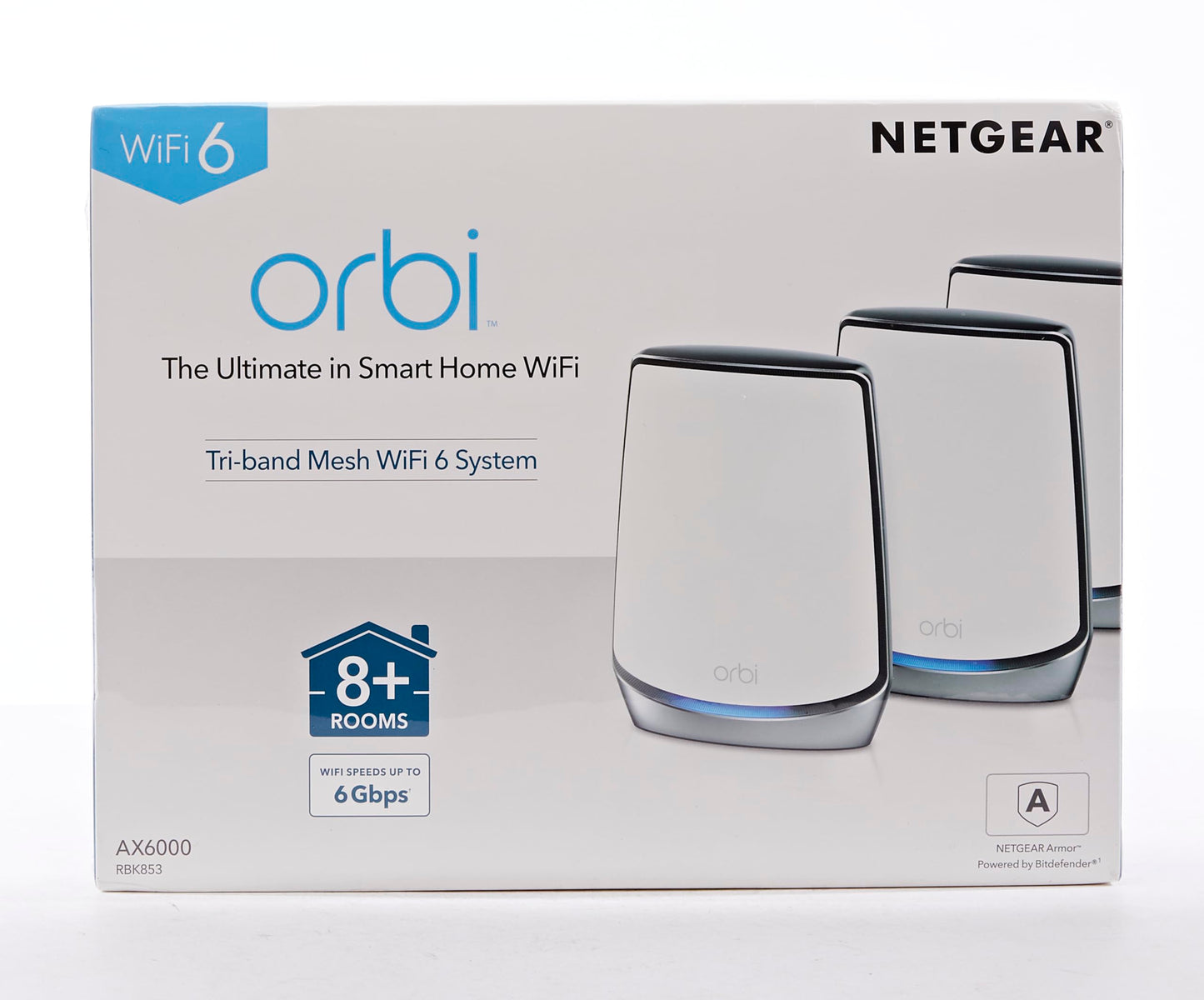 Netgear ORBI RBK853 Tri-Band WiFi-System AX6000