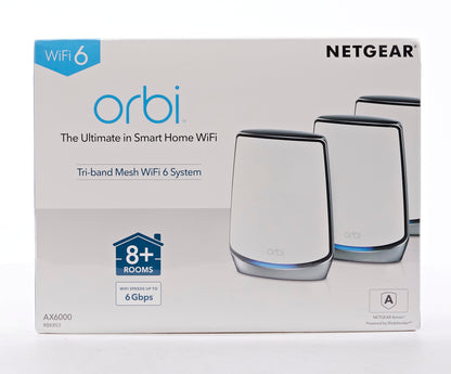 Netgear ORBI RBK853 Tri-Band WiFi-System AX6000