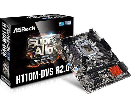 ASRock Motherboard (H110M-DVS R2.0)