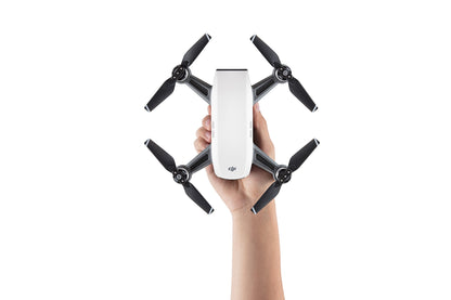 DJI Spark Palm Launch, Intelligent Portable Mini Drone (Alpine White) - CP.PT.000731 Alpine White Drone Only