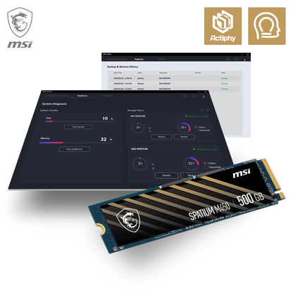 SPATIUM M450 PCIe 4.0 NVMe M.2 500GB