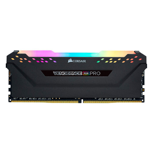 Corsair RGB PRO 16GB (2x8GB) DDR4 2933 (PC4-23400) C16 Desktop Memory - Black (CMW16GX4M2Z2933C16) 16GB (2x8GB)