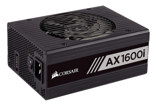 Corsair AXi Series, AX1600i, 1600 Watt, 80+ Titanium Certified, Fully Modular - Digital Power Supply (CP-9020087-NA)