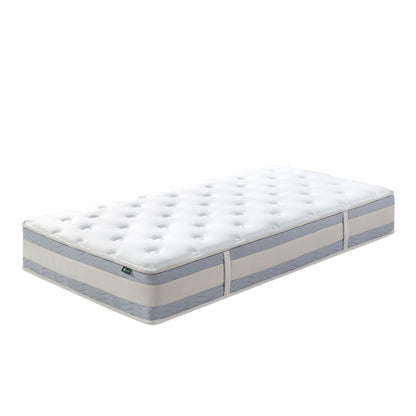 ZINUS 10 Inch Comfort Support Hybrid Mattress [New Version], Twin, Fiberglass Free, Medium Plush, Motion Isolation, Certified Safe Foams & Fabric, Mattress in A Box White 10" New Small Box