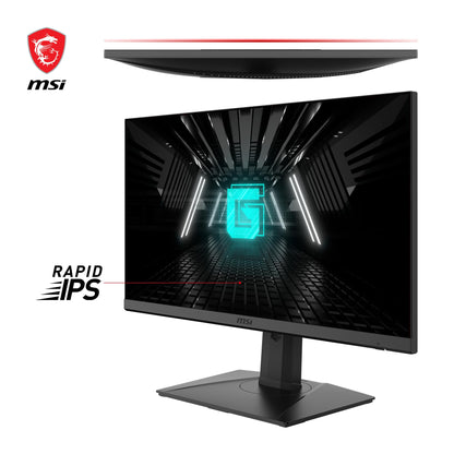 MSI G272QPF, 27" Gaming Monitor, 2560 x 1440 (QHD), Rapid IPS, 1ms, 170Hz, G-Sync Compatible, HDR Ready, HDMI, Displayport, Tilt, Swivel, Height Adjustable, Pivot MSI G272QPF