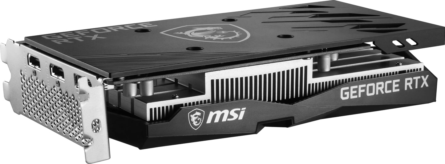 MSI Gaming RTX 3050 Gaming X 6G Graphics Card (NVIDIA RTX 3050, 96-Bit, Boost Clock: 1507 MHz, 6GB GDDR6 14 Gbps, HDMI/DP, Ampere Architecture)