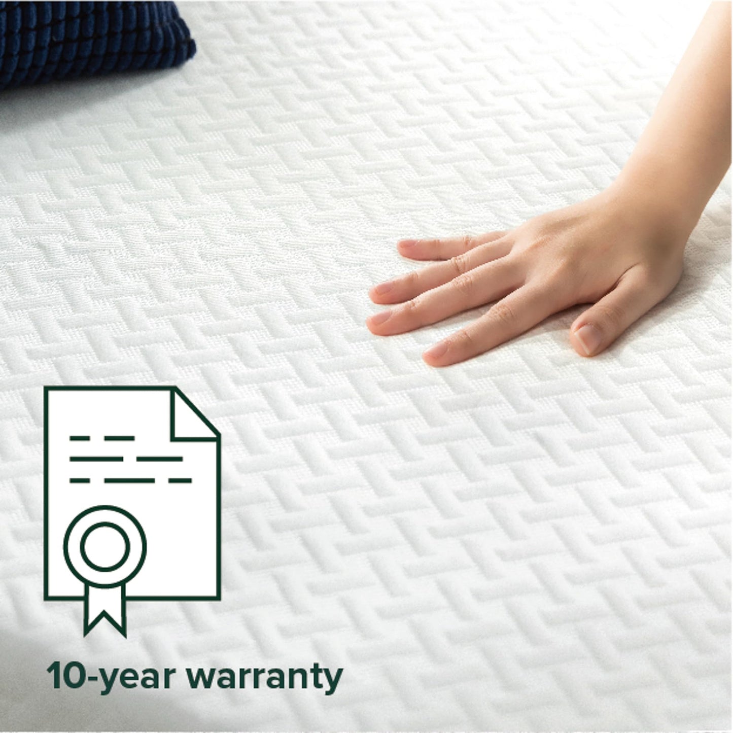 Zinus Full Mattress - 8 Inch Green Tea Cooling Gel Memory Foam Hybrid Mattress, Pocket Coil Springs for Motion Isolation, CertiPUR-US Certified Foam, Mattress in a Box, 10-Year Warranty, Full Size 8" Cooling Hybrid New Small Box