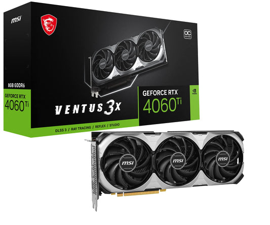 MSI GeForce RTX 4060 Ti Ventus 3X 8G OC