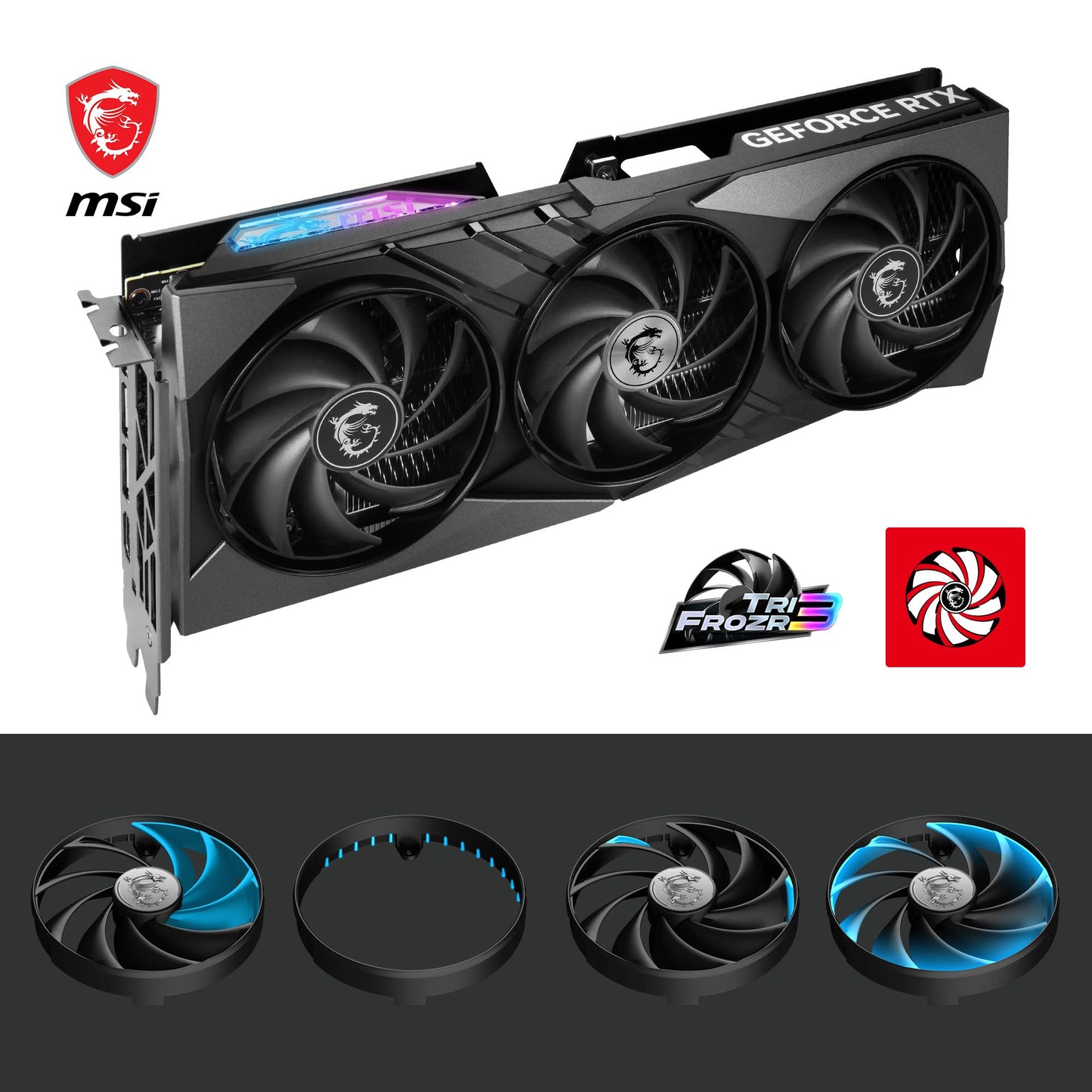 MSI GeForce RTX 4060 Ti Gaming X Slim 16G Graphics Card - NVIDIA RTX 4060 Ti, 16GB GDDR6 Memory, 18Gbps, PCIe 4.0, Twin Frozr 9, RGB, DLSS3 RTX 4060 Ti (16 GB)