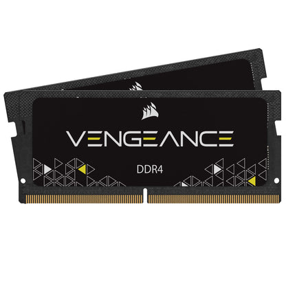 Corsair Vengeance Performance SODIMM Memory 32GB (2x16GB) DDR4 2933MHz CL19 Unbuffered for 8th Generation or Newer Intel Core™ i7, and AMD Ryzen 4000 Series Notebooks