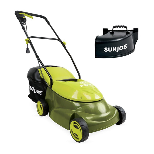 Sun Joe MJ401E-PRO 13 Amp Electric Lawn Mower w/Side Discharge Chute, 14" Pro Version