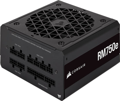 Corsair RM750e (2023) Fully Modular Low-Noise Power Supply - ATX 3.0 & PCIe 5.0 Compliant - 105°C-Rated Capacitors - 80 Plus Gold Efficiency - Modern Standby Support - Black RMe (2023) ATX 3.0 & PCIe 5.0 750 Watts