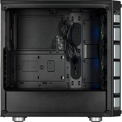 Corsair Icue 465X RGB Mid-Tower ATX Smart Case, Black - CC-9011188-WW