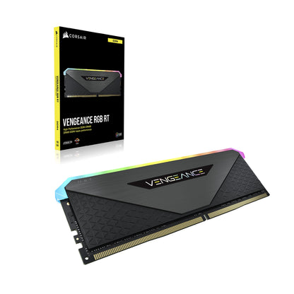 CORSAIR VENGEANCE RGB RT 16GB (2x8GB) DDR4 3600 (PC4-28800) C18 1.35V 16GB (2x8GB)