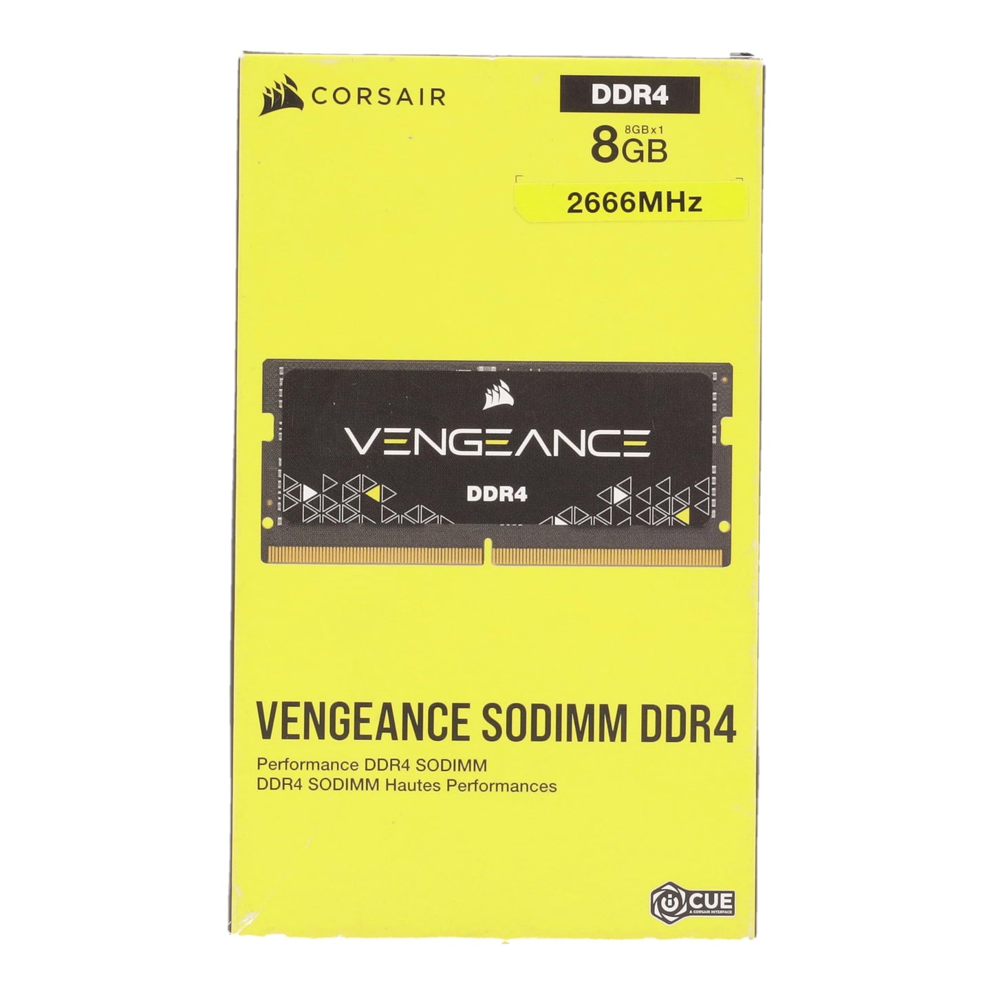 Corsair CMSX8GX4M1A2666C18 Vengeance Performance Memory Kit 8GB (1x8GB) DDR4 2666MHz CL18 Unbuffered SODIMM 2666Mhz C18 (1 x 8GB)