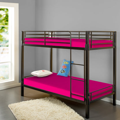 Zinus Memory Foam 5 Inch Bunk Bed / Trundle Bed / Day Bed / Mattress, Twin, Pink