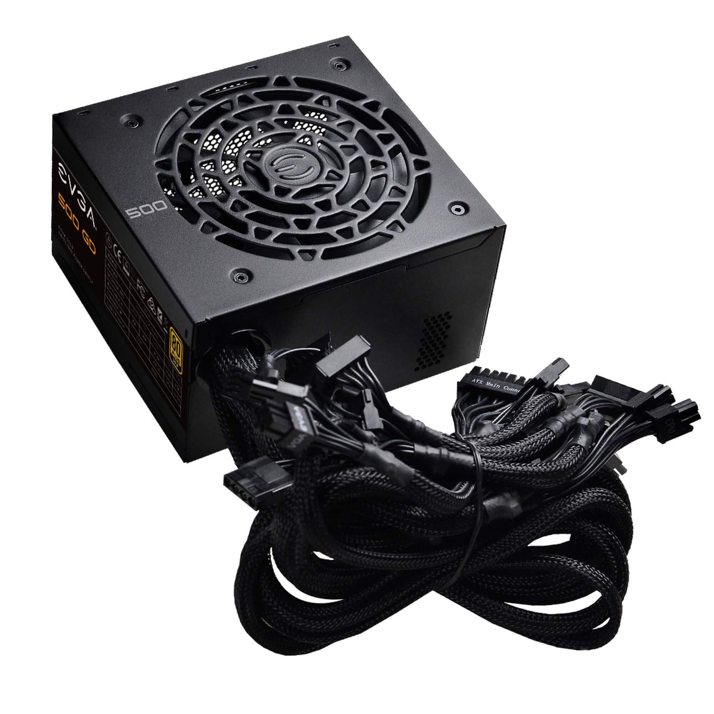 EVGA 500 GD, 80+ GOLD 500W, 5 Year Warranty, Power Supply 100-GD-0500-V1