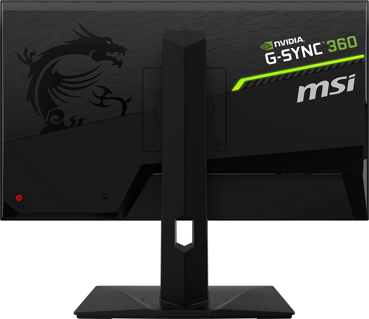 MSI Full HD 1920 x 1080 360Hz 0.5ms Built-in USB Hub DisplayPort HDMI G-Sync Technology Built-in RGB Narrow Bezel LED Backlit Gaming Monitor (Oculux NXG253R)