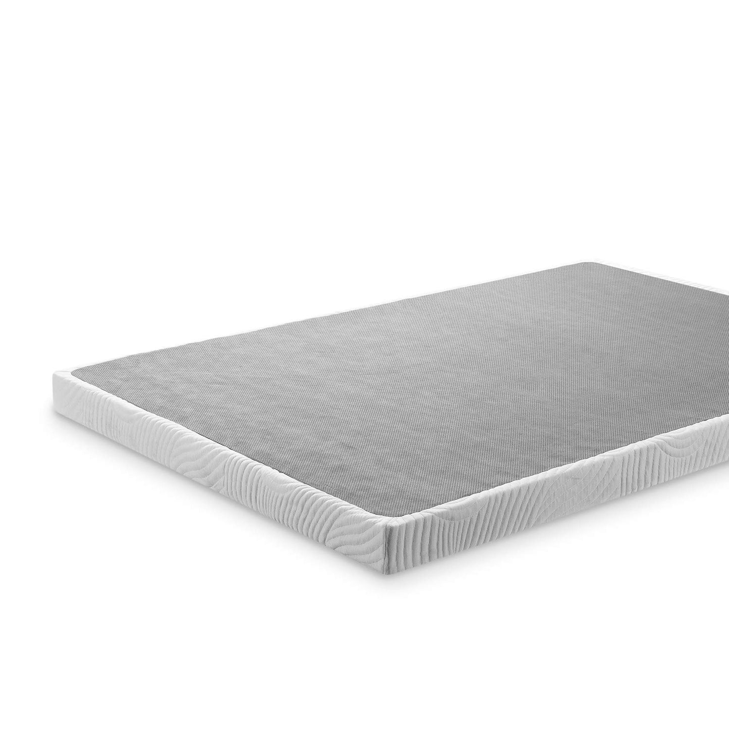 ZINUS Quick Lock Metal Smart Box Spring / 4 Inch Mattress Foundation / Strong Metal Structure / Easy Assembly, Queen