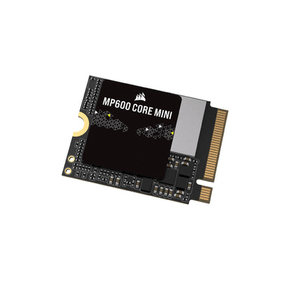 CORSAIR MP600 CORE Mini 1TB M.2 NVMe PCIe x4 Gen4 2 SSD – M.2 2230 – Up to 5,000MB/sec Sequential Read – High-Density QLC NAND – Great for Steam Deck, ASUS ROG Ally, Microsoft Surface Pro – Black