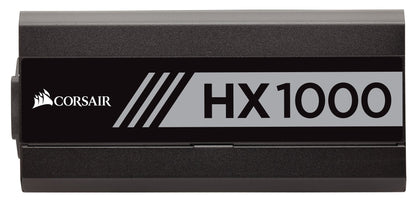 Corsair HX Series, HX1000, 1000 Watt, Fully Modular Power Supply, 80+ Platinum Certified, CP-9020139-NA Standard