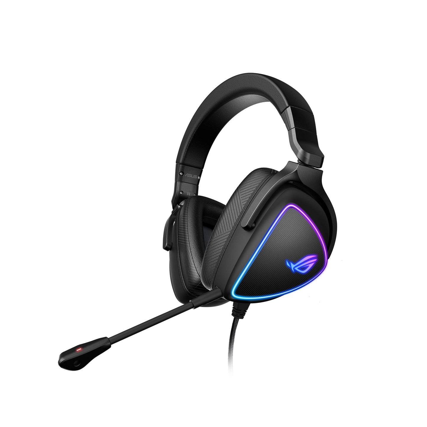 ASUS ROG Delta S Gaming Headset, Over-Ear Headphones & ROG Balteus RGB Gaming Mouse Pad