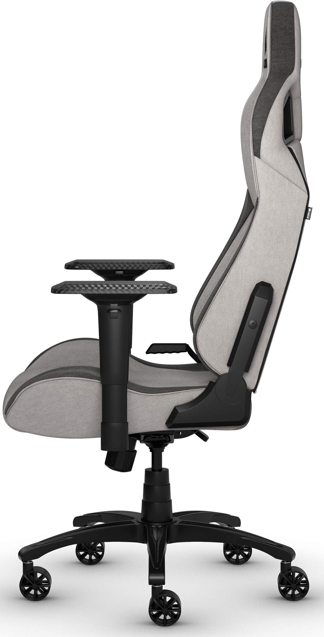 CORSAIR T3 Rush, Fabric Gaming Chair, Gray/Charcoal