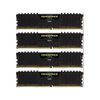 Corsair Vengeance LPX 64GB (4x16GB) DDR4 3000 (PC4-24000) C16 1.35V Desktop memory - black PC memory CMK64GX4M4D3000C16