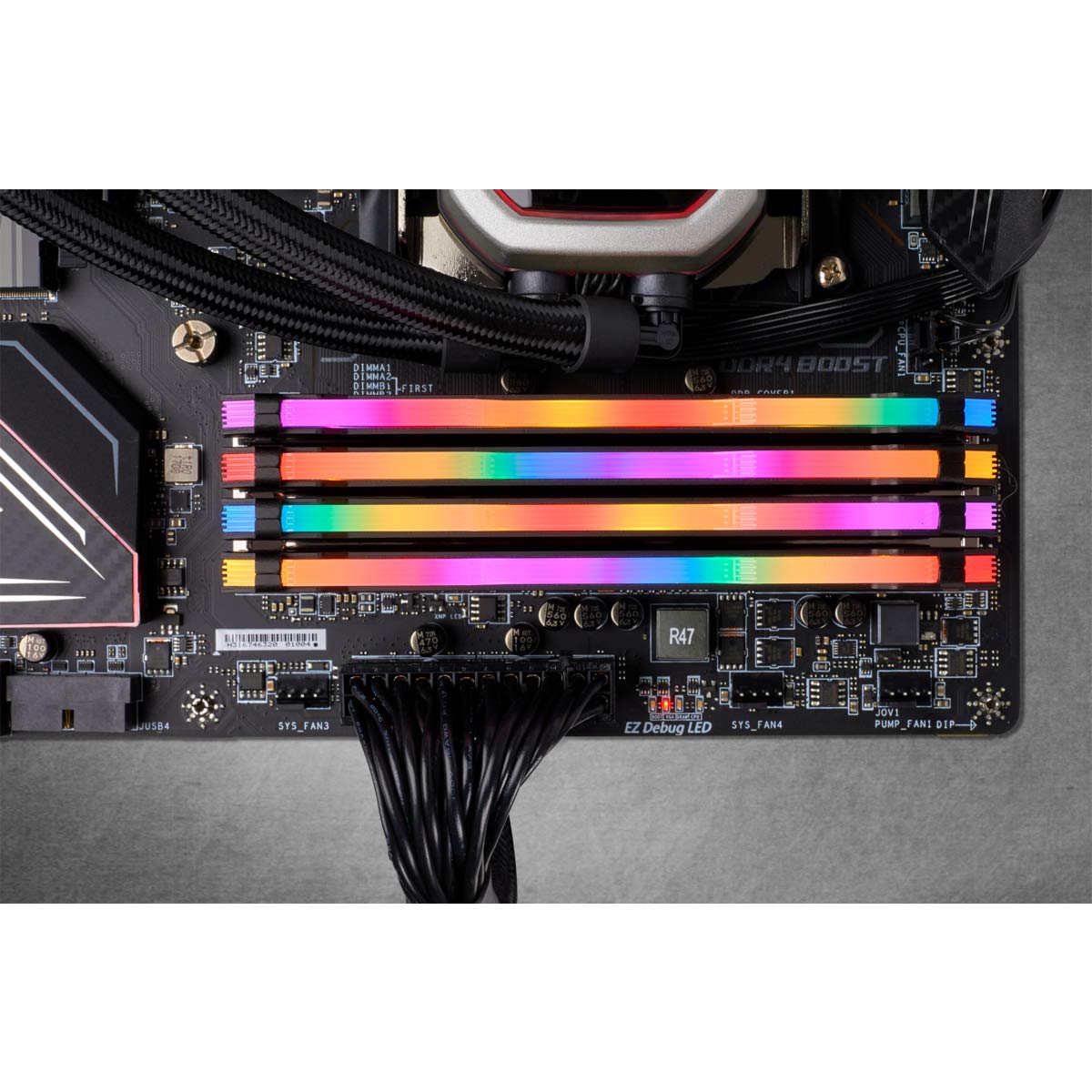 Corsair VENGEANCE RGB PRO 128GB (4x32GB) DDR4 3600 (PC4-28800) C18 Desktop memory – Black