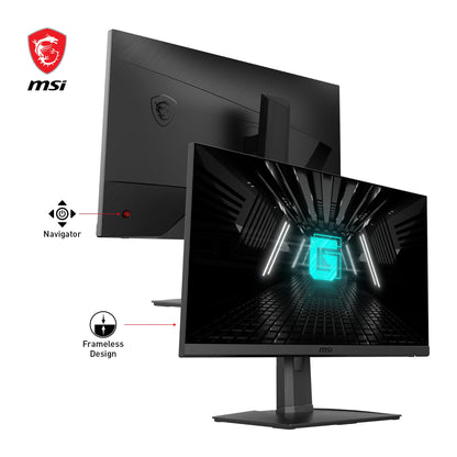 MSI G272QPF, 27" Gaming Monitor, 2560 x 1440 (QHD), Rapid IPS, 1ms, 170Hz, G-Sync Compatible, HDR Ready, HDMI, Displayport, Tilt, Swivel, Height Adjustable, Pivot MSI G272QPF