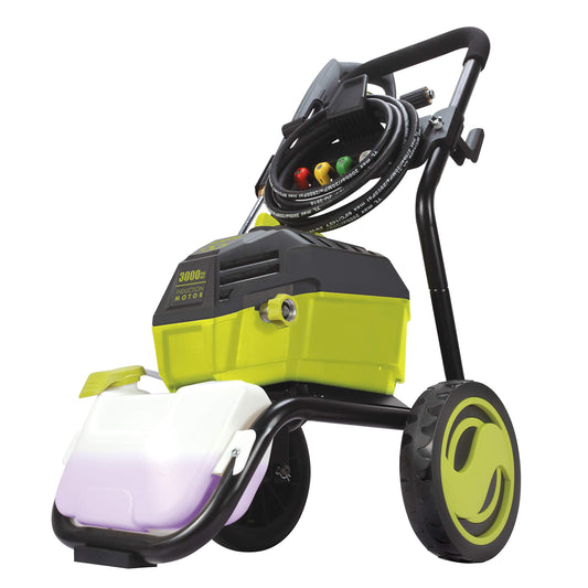 Sun Joe SPX4600 3000 PSI Max 1.30 GPM Max High Performance Electric Pressure Washer, w/ 5 Quick-Connect Tips, Detergent Tank, Total Stop System (TSS), for Home, Outdoor and Auto Cleaning