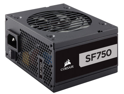 Corsair SF Series, SF750, 750 Watt, SFX, 80+ Platinum Certified, Fully Modular Power Supply (CP-9020186-NA) 750 Watts