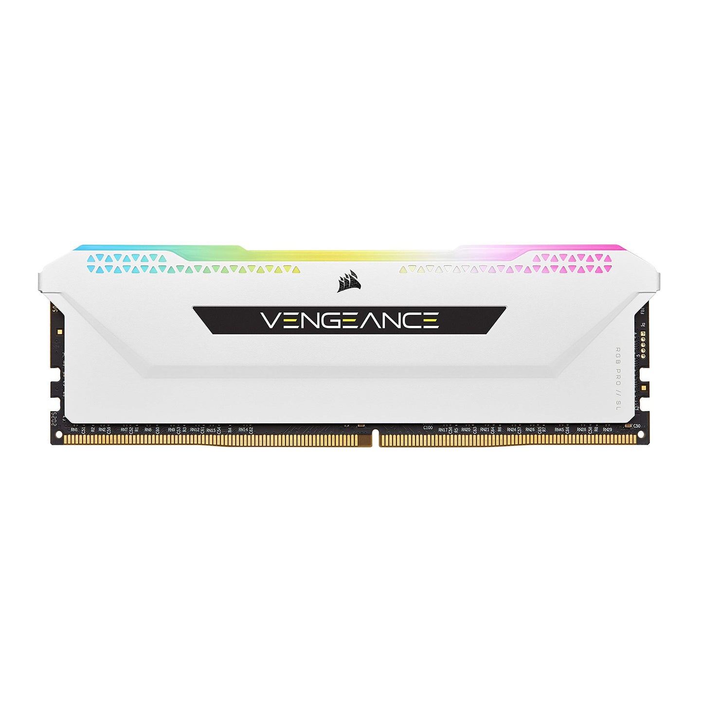 CORSAIR VENGEANCE RGB PRO SL 64GB (4x16GB) DDR4 3600 (PC4-28800) C18 1.35V - White 3600 MHz 64GB (4x16GB)