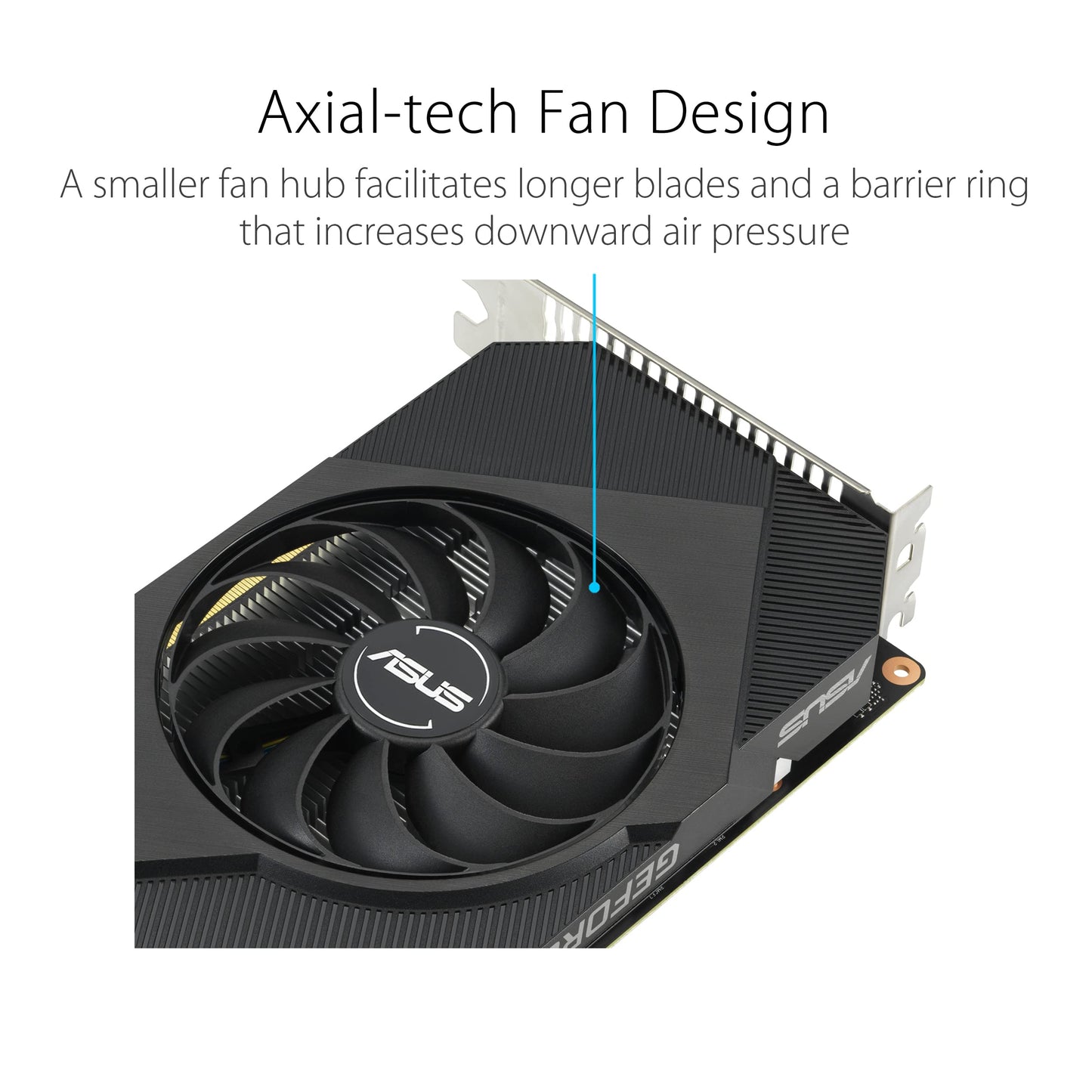 ASUS Phoenix NVIDIA GeForce GTX 1630 Gaming Graphics Card (PCIe 3.0, 4GB GDDR6 Memory, HDMI 2.0, DisplayPort 1.4a, DVI-D, Axial-tech Fan Design, Dual Ball Fan Bearings, Auto-Extreme) Single Fan GTX1630|4G