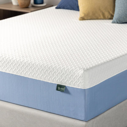 Zinus Full Mattress - 10 Inch Green Tea Essential Foam Mattress, Affordable Mattress, Pressure Relief, for Cool Sleep, CertiPUR-US Certified Foam, Mattress in a Box, 10-Year Warranty, Full Size 10" Cooling Green Tea New Small Box